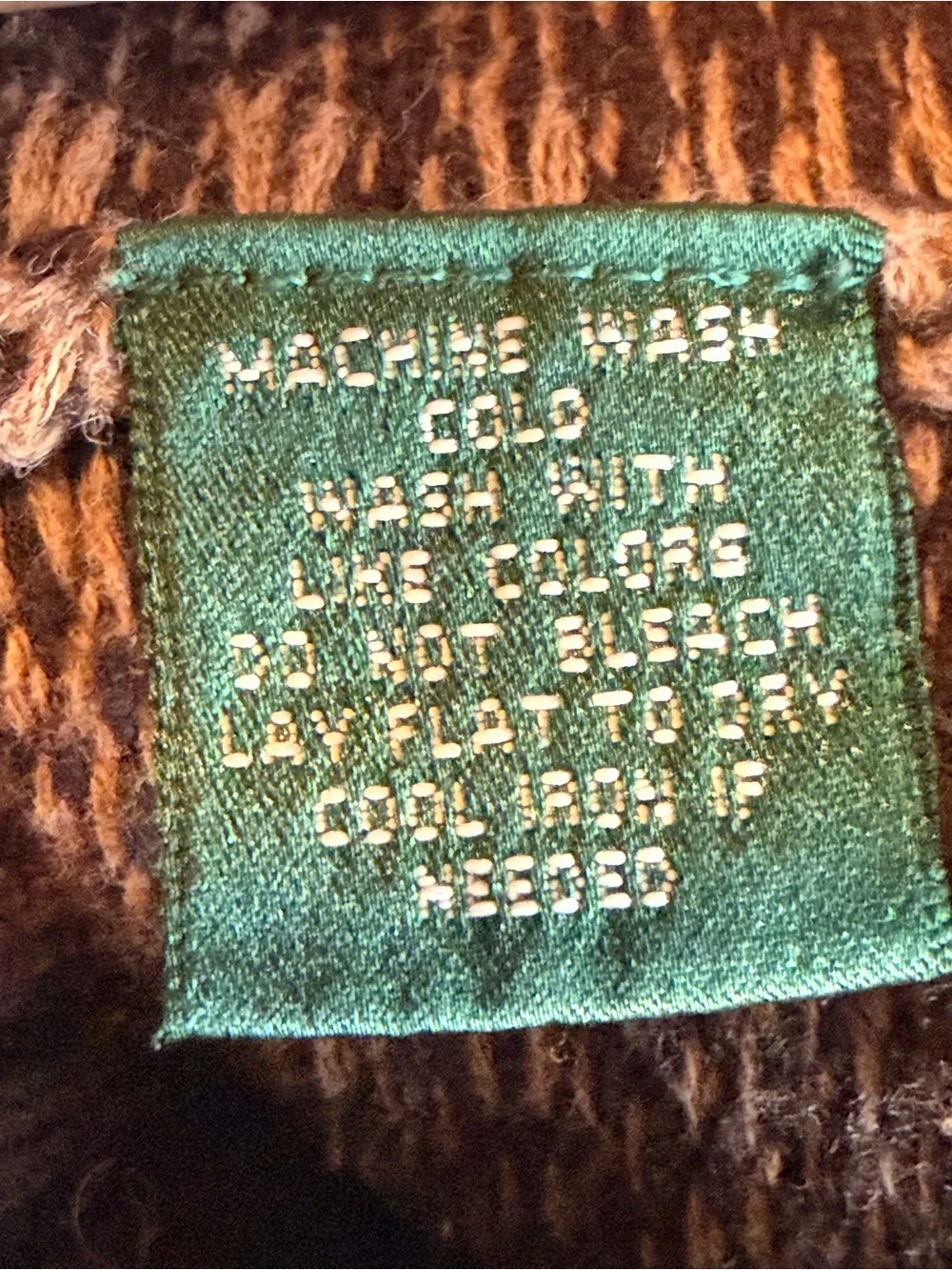 Lauren Ralph Lauren Houndstooth Plaid Knit Zip-Up Cardigan Jacket Large